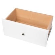 EASY TRACK Easy Track RD12 Deluxe Drawer, Wood, White RD12